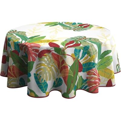 Le linge de Jules Acapulco Tafelkleed, vuilafstotend, rond, 160 cm, meerkleurig, bedrukt Le linge de Jules Acapulco Tafelkleed, vuilafstotend, rond, 160 cm, meerkleurig, bedrukt