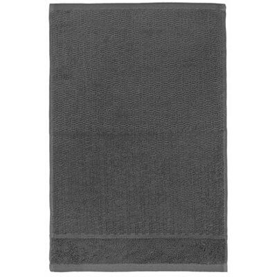 Möve frottana Pearl Gastenhanddoek, 100% katoen, grafiet, 30 x 50 cm Möve frottana Pearl Gastenhanddoek, 100% katoen, grafiet, 30 x 50 cm