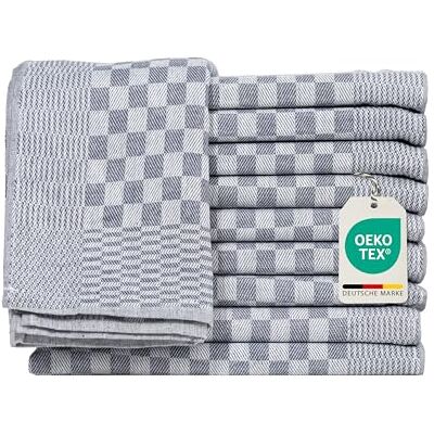 Müskaan Set van 10 luxe theedoeken 50x70 cm 100% katoen 210 g/m² 75g premium kwaliteit super absorberende keukendoeken afwasbare handdoeken vaatdoeken vaatdoek Müskaan Set van 10 luxe theedoeken 50x70 cm 100% katoen 210 g/m² 75g premium kwaliteit super absorberende keukendoeken afwasbare handdoeken vaatdoeken vaatdoek