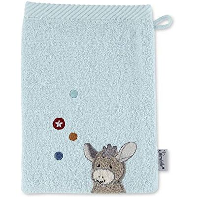 Sterntaler Emmi Ezel Washandje Medium Blauw 21 x 15 cm Sterntaler Emmi Ezel Washandje Medium Blauw 21 x 15 cm