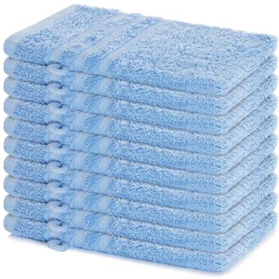 Lavea Serie Elena badstof badkamerlinnen, 100% katoen 100% Coton, Doux et Absorbants, Idéals comme Gants de Toilette Bébé et Serviettes Visage pour Salle de Bain, Hôtel et Spa Lavea Serie Elena badstof badkamerlinnen, 100% katoen 100% Coton, Doux et Absorbants, Idéals comme Gants de Toilette Bébé et Serviettes Visage pour Salle de Bain, Hôtel et Spa