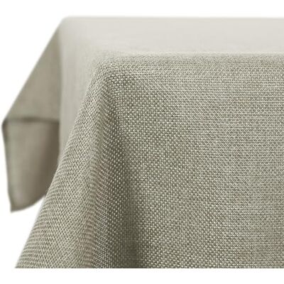Deconovo , Linnen tafelkleed, lotuseffect, 140 x 240 cm, 1 stuk Deconovo , Linnen tafelkleed, lotuseffect, 140 x 240 cm, 1 stuk