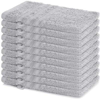 Lavea Serie Elena badstof badkamerlinnen, 100% katoen 100% Coton, Doux et Absorbants, Idéals comme Gants de Toilette Bébé et Serviettes Visage pour Salle de Bain, Hôtel et Spa Lavea Serie Elena badstof badkamerlinnen, 100% katoen 100% Coton, Doux et Absorbants, Idéals comme Gants de Toilette Bébé et Serviettes Visage pour Salle de Bain, Hôtel et Spa
