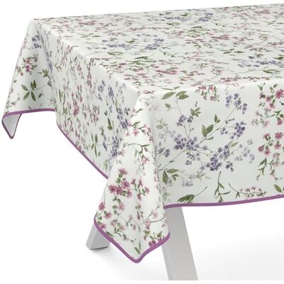 ANRO Afwasbaar tafelzeil, tuintafelkleed, met zoom, 140 x 140 cm, met zoomrand ANRO Afwasbaar tafelzeil, tuintafelkleed, met zoom, 140 x 140 cm, met zoomrand