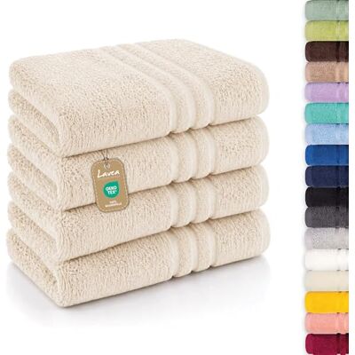 Lavea Serie Elena badstof badkamerlinnen, 100% katoen 100% Coton – Serviettes Main et Essuie-Mains Douces et Absorbantes pour Salle de Bain, Maison, Hôtel et Spa Lavea Serie Elena badstof badkamerlinnen, 100% katoen 100% Coton – Serviettes Main et Essuie-Mains Douces et Absorbantes pour Salle de Bain, Maison, Hôtel et Spa