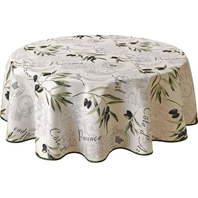 Le linge de Jules Provence Tafelkleed, vuilafstotend, rond, 160 cm Le linge de Jules Provence Tafelkleed, vuilafstotend, rond, 160 cm