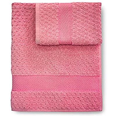 Caleffi 37161 handdoek met gasten, katoen, donkerroze, standaard, 37161 Caleffi 37161 handdoek met gasten, katoen, donkerroze, standaard, 37161