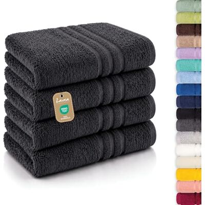 Lavea Serie Elena badstof badkamerlinnen, 100% katoen 100% katoen – zachte en absorberende handdoeken en handdoeken voor badkamer, huis, hotel en spa Lavea Serie Elena badstof badkamerlinnen, 100% katoen 100% katoen – zachte en absorberende handdoeken en handdoeken voor badkamer, huis, hotel en spa