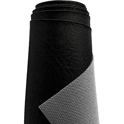 A-Express Stof, nepleer, vinyl, dikke bekleding, tafelkleed, tassen, korte broeken, rokjes, zwart, 100 x 140 cm A-Express Stof, nepleer, vinyl, dikke bekleding, tafelkleed, tassen, korte broeken, rokjes, zwart, 100 x 140 cm