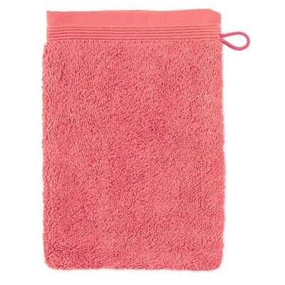 Möve Superwuschel washandje, 100% katoen, koraal, 20 x 15 cm Möve Superwuschel washandje, 100% katoen, koraal, 20 x 15 cm