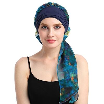 FocusCare Chemo-tulband voor vrouwen, hoofdtooi, sjaal One Size FocusCare Chemo-tulband voor vrouwen, hoofdtooi, sjaal One Size