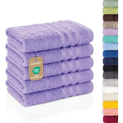 Lavea Serie Elena badstof badkamerlinnen, 100% katoen 100% Katoen Zachte en Absorberende Handdoeken, Handdoek, Kleine Badkamerhanddoeken Lavea Serie Elena badstof badkamerlinnen, 100% katoen 100% Katoen Zachte en Absorberende Handdoeken, Handdoek, Kleine Badkamerhanddoeken