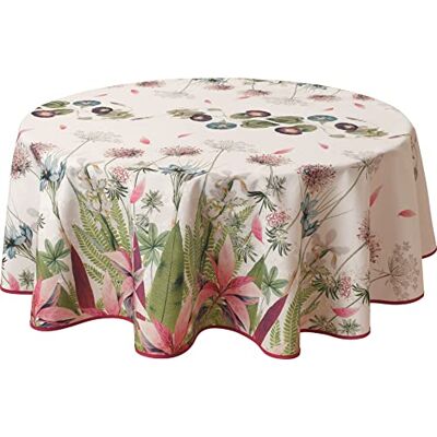 Le linge de Jules Ipomeia Tafelkleed, vuilafstotend, rond, 160 cm Le linge de Jules Ipomeia Tafelkleed, vuilafstotend, rond, 160 cm