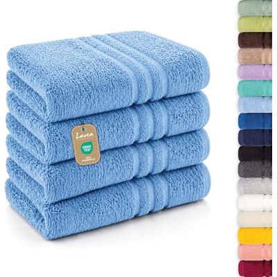 Lavea Serie Elena badstof badkamerlinnen, 100% katoen 100% Coton – Serviettes Main et Essuie-Mains Douces et Absorbantes pour Salle de Bain, Maison, Hôtel et Spa Lavea Serie Elena badstof badkamerlinnen, 100% katoen 100% Coton – Serviettes Main et Essuie-Mains Douces et Absorbantes pour Salle de Bain, Maison, Hôtel et Spa