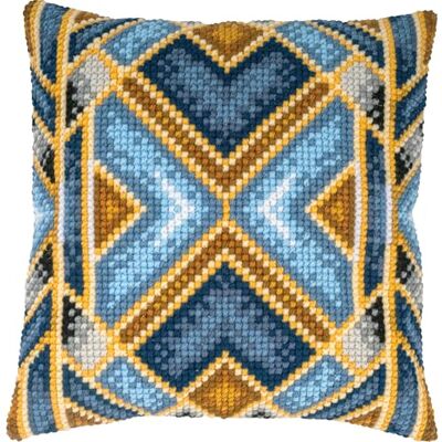 Vervaco Kruissteek Kussen Set Veren Kussenhoes zonder rug 40 x 40 cm Geometrisch Kruissteek Kits DIY Kerstcadeauset Decoratie om te knutselen Vervaco Kruissteek Kussen Set Veren Kussenhoes zonder rug 40 x 40 cm Geometrisch Kruissteek Kits DIY Kerstcadeauset Decoratie om te knutselen