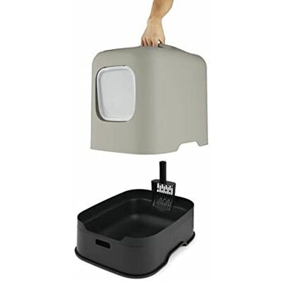 Rotho MyPet Kattenbak met deksel en schep. Rotho MyPet Kattenbak met deksel en schep.