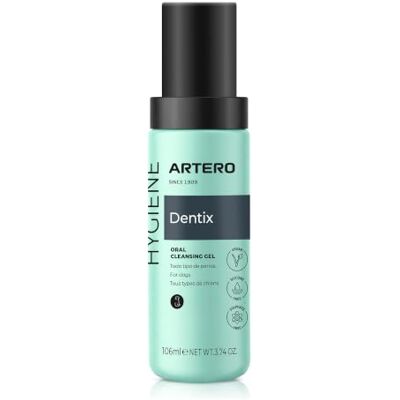 ARTERO Dentix tandpasta voor honden en katten van gel, zonder uitspoelen Plak en adem, met vinger of borstel, dagelijks gebaar, dikke textuur die op zijn plaats blijft zonder te scheuren ARTERO Dentix tandpasta voor honden en katten van gel, zonder uitspoelen Plak en adem, met vinger of borstel, dagelijks gebaar, dikke textuur die op zijn plaats blijft zonder te scheuren