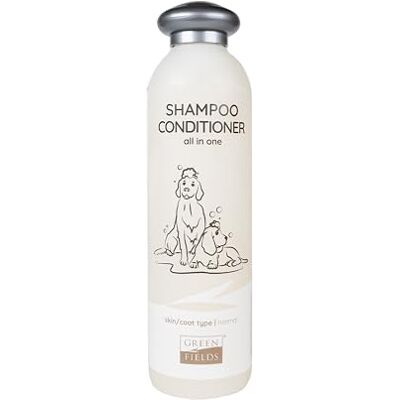 Greenfields Shampoo en conditioner in een fles van 250 ml Greenfields Shampoo en conditioner in een fles van 250 ml