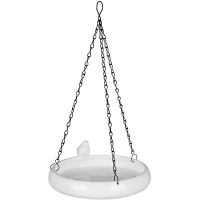 TRIXIE 55629 Hangende drinkfles, keramiek, wit, 500 ml/diameter 21 cm TRIXIE 55629 Hangende drinkfles, keramiek, wit, 500 ml/diameter 21 cm