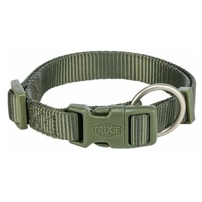 TRIXIE Hondenhalsband olijfgroen L/XL 40-65 cm Merk: EAN 4053032671041 TRIXIE Hondenhalsband olijfgroen L/XL 40-65 cm Merk: EAN 4053032671041