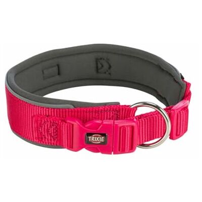 TRIXIE Premium Grafiet Fuchsia Hondenhalsband M/L 40-48 cm Merk: EAN 4053032658691 TRIXIE Premium Grafiet Fuchsia Hondenhalsband M/L 40-48 cm Merk: EAN 4053032658691