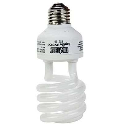 Exo Terra Reptile UVB 150 compacte UVB-lamp voor woestijnreptielen, 26 W, E27 Exo Terra Reptile UVB 150 compacte UVB-lamp voor woestijnreptielen, 26 W, E27