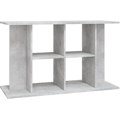 vidaXL Aquariumstandaard Betongrijs 100 x 40 x 60 cm Bewerkt hout vidaXL Aquariumstandaard Betongrijs 100 x 40 x 60 cm Bewerkt hout