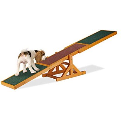 Relaxdays Dog Agility wip, Agility training, grote & kleine honden, hondentraining, hondenwip, 54 x 180 x 30 cm, kleurrijk Relaxdays Dog Agility wip, Agility training, grote & kleine honden, hondentraining, hondenwip, 54 x 180 x 30 cm, kleurrijk