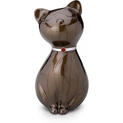 Urns Paradise Begrafenisurn voor katten, gedenkteken en herinnering aan zijn huisdier (bruin) Urns Paradise Begrafenisurn voor katten, gedenkteken en herinnering aan zijn huisdier (bruin)