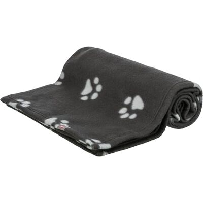 TRIXIE Barney plaid voor honden en katten, 100 x 150 cm, zwart/beige TRIXIE Barney plaid voor honden en katten, 100 x 150 cm, zwart/beige