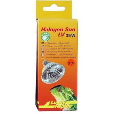 Lucky Reptile HSL-35 Set van 2 Sun LV halogeenlampen 35 W Lucky Reptile HSL-35 Set van 2 Sun LV halogeenlampen 35 W