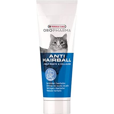 Versele-Laga Oropharma Anti-Hairball voor katten pasta ter preventie tegen haarballen 100 g Versele-Laga Oropharma Anti-Hairball voor katten pasta ter preventie tegen haarballen 100 g
