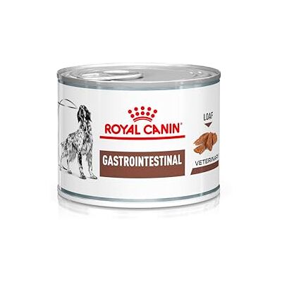 ROYAL CANIN Veterinary Gastro-intestinaal Schuim, 12 x 200 g, complete voeding voor volwassen honden, ter ondersteuning van de spijsvertering, heeft een hoge energiewaarde ROYAL CANIN Veterinary Gastro-intestinaal Schuim, 12 x 200 g, complete voeding voor volwassen honden, ter ondersteuning van de spijsvertering, heeft een hoge energiewaarde