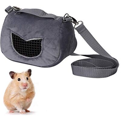 Cuque Juli cadeau Hamster Drager, draagtas voor huisdieren, uitstaptas voor kleine huisdieren, cavia's, Groot, Modern Cuque Juli cadeau Hamster Drager, draagtas voor huisdieren, uitstaptas voor kleine huisdieren, cavia's, Groot, Modern