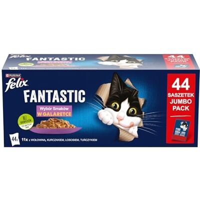 Felix Purina Fantastic Kattenvoer Rundvlees Felix Purina Fantastic Kattenvoer Rundvlees