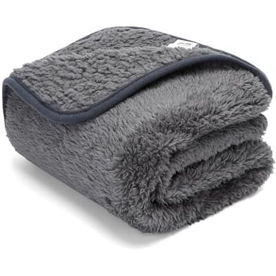 Nobleza Huisdier Deken Zachte Warme Hondendeken Wasbare Fleece Kattendeken Geschikt voor Kleine Middelgrote Hond Puppy Katten Huisdier Grijs 100*120cm Nobleza Huisdier Deken Zachte Warme Hondendeken Wasbare Fleece Kattendeken Geschikt voor Kleine Middelgrote Hond Puppy Katten Huisdier Grijs 100*120cm