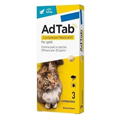 Generic Ad Tab 3 tabletten pesticide kat (2-8 kg) Generic Ad Tab 3 tabletten pesticide kat (2-8 kg)