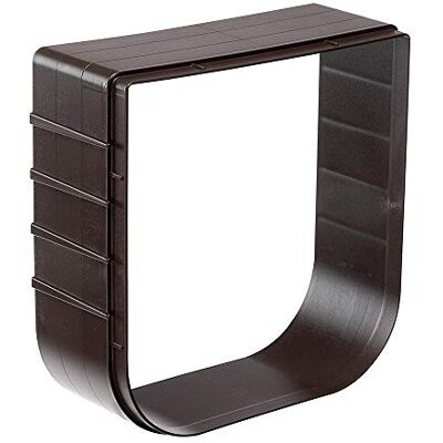 Ferplast 72109012 Uitbreiding voor deur katten en kleine honden Draaideur SWING 1 VERLENGSTUK 15,5 x 5 h 16 cm Diepte: cm, Bruin, bruin Ferplast 72109012 Uitbreiding voor deur katten en kleine honden Draaideur SWING 1 VERLENGSTUK 15,5 x 5 h 16 cm Diepte: cm, Bruin, bruin