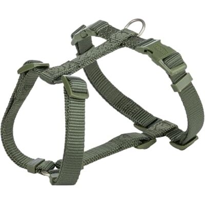 TRIXIE Premium harnas, M, L, 52-75 cm/20 mm, olijfgroen TRIXIE Premium harnas, M, L, 52-75 cm/20 mm, olijfgroen