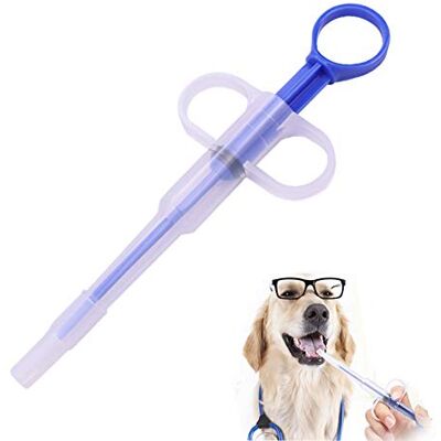 Houdao Huisdier Medicatie Spuit met Veiligheid Zachte Tip Capsule Tablet Pill Feeder Gezien Medicijn Apparaat Herbruikbare Pillen Feeder Kat Hond Puppy Klein Dier Houdao Huisdier Medicatie Spuit met Veiligheid Zachte Tip Capsule Tablet Pill Feeder Gezien Medicijn Apparaat Herbruikbare Pillen Feeder Kat Hond Puppy Klein Dier