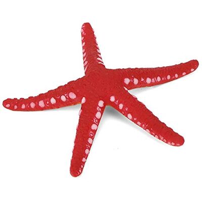 Zerodis Aquarium Gesimuleerde Vis, Levendig Realistisch Plastic Nep Zeester Ornament Aquarium Decor Drijvend Ornament (Rood) Zerodis Aquarium Gesimuleerde Vis, Levendig Realistisch Plastic Nep Zeester Ornament Aquarium Decor Drijvend Ornament (Rood)