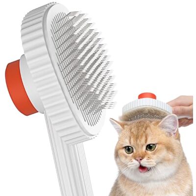 ACE2ACE Borstel voor honden, katten, zelfreinigende borstel voor dode haren, kat, hond ACE2ACE Borstel voor honden, katten, zelfreinigende borstel voor dode haren, kat, hond