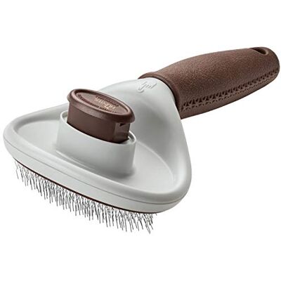 HUNTER SPA Zelfreinigende hondenborstel, 19,0 x 10,5 cm L HUNTER SPA Zelfreinigende hondenborstel, 19,0 x 10,5 cm L