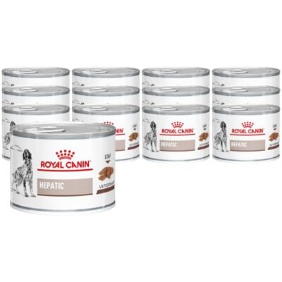 ROYAL CANIN Veterinary Hepatic Mousse Hondenvoer 12 x 200 g Leverdieet Complete dieetvoeding Ondersteuning van de leverfunctie bij chronische insufficiëntie ROYAL CANIN Veterinary Hepatic Mousse Hondenvoer 12 x 200 g Leverdieet Complete dieetvoeding Ondersteuning van de leverfunctie bij chronische insufficiëntie