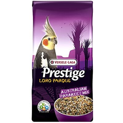 Versele-Laga Prestige Loro Parque Australian Parakeet Mix Verrijkt en Compleet Zaadmengsel 20kg Versele-Laga Prestige Loro Parque Australian Parakeet Mix Verrijkt en Compleet Zaadmengsel 20kg