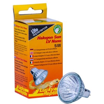 Lucky Reptile Halogeenlamp HSN-10 Sun LV Nano dubbelpak Lucky Reptile Halogeenlamp HSN-10 Sun LV Nano dubbelpak