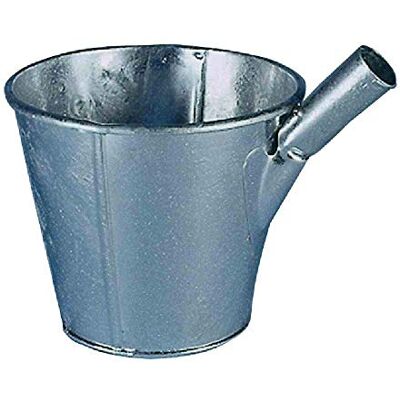 Kerbl Jaucheschep, 29871, Verzinkt, 35,0 L x 22,6 H x 23,8 W CM, Zilver Kerbl Jaucheschep, 29871, Verzinkt, 35,0 L x 22,6 H x 23,8 W CM, Zilver