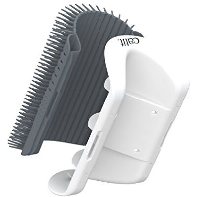 Catit Self Groomer Massagehoek voor Kat, 13.21x9.65x5.84 cm, Wit Grijs Catit Self Groomer Massagehoek voor Kat, 13.21x9.65x5.84 cm, Wit Grijs