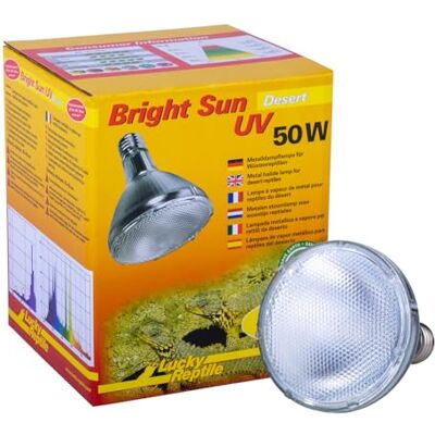 Lucky Reptile Bright Sun UV Desert, vermogen: 50 W Lucky Reptile Bright Sun UV Desert, vermogen: 50 W