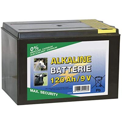 Kerbl Corral TR-CRL0025 alkalinebatterij, 120 Ah, transparant Kerbl Corral TR-CRL0025 alkalinebatterij, 120 Ah, transparant
